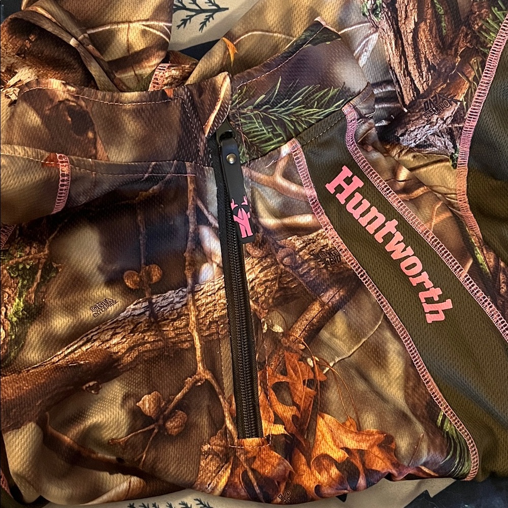 Huntworth Camouflage 1/4 Zip